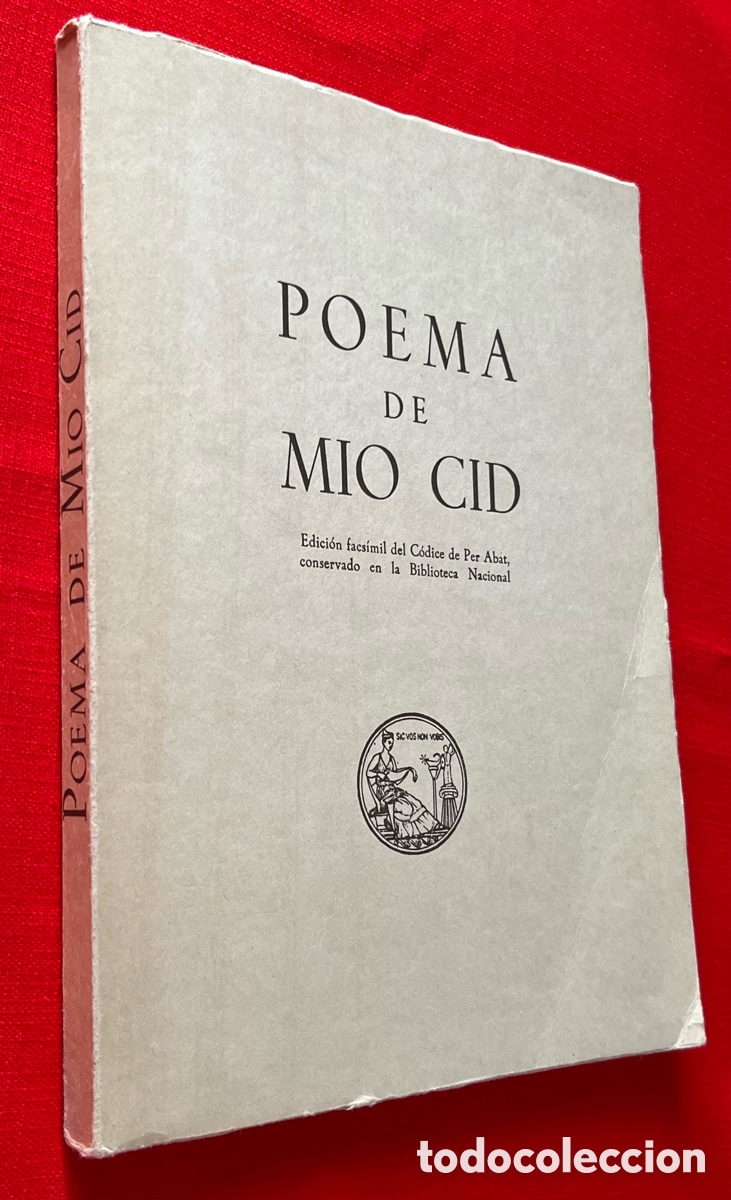 Libros de segunda mano: Libro Facs&iacute;mil - Poema del Mio Cid