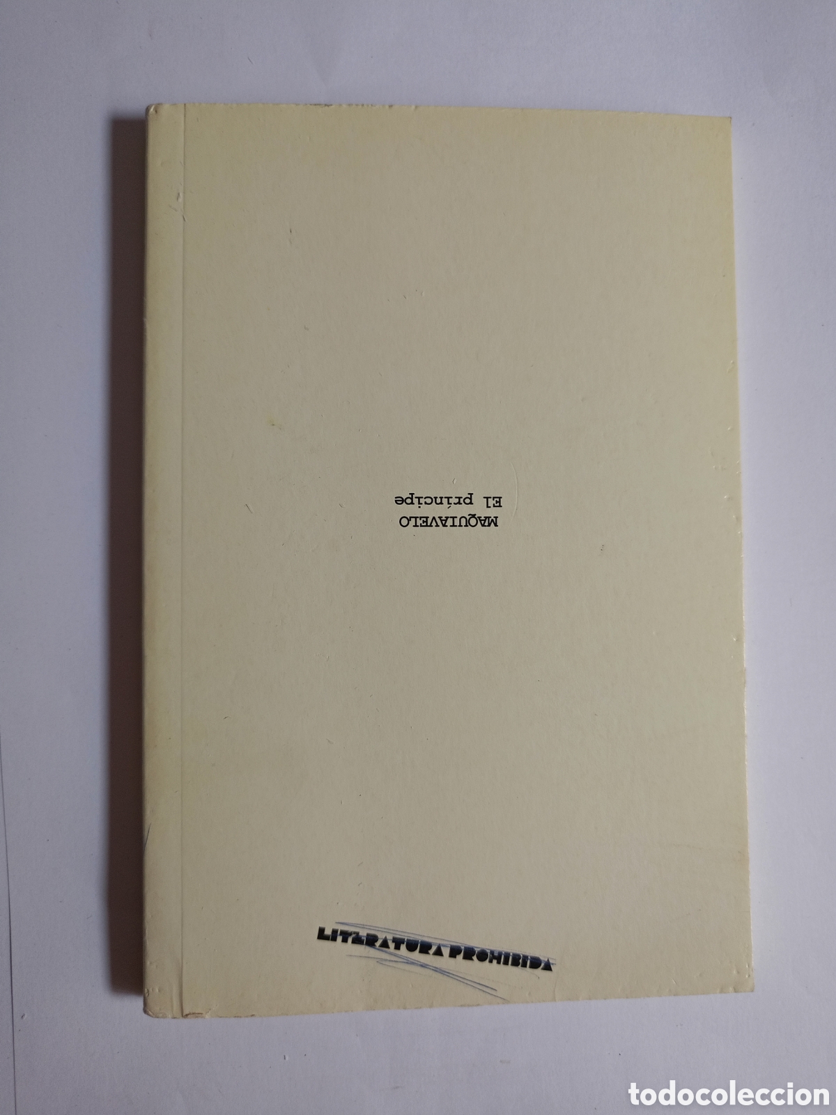 Libri di seconda mano: El pr&iacute;ncipe / Maquiavelo. Libro del peri&oacute;dico El P&uacute;blico. R&uacute;stica