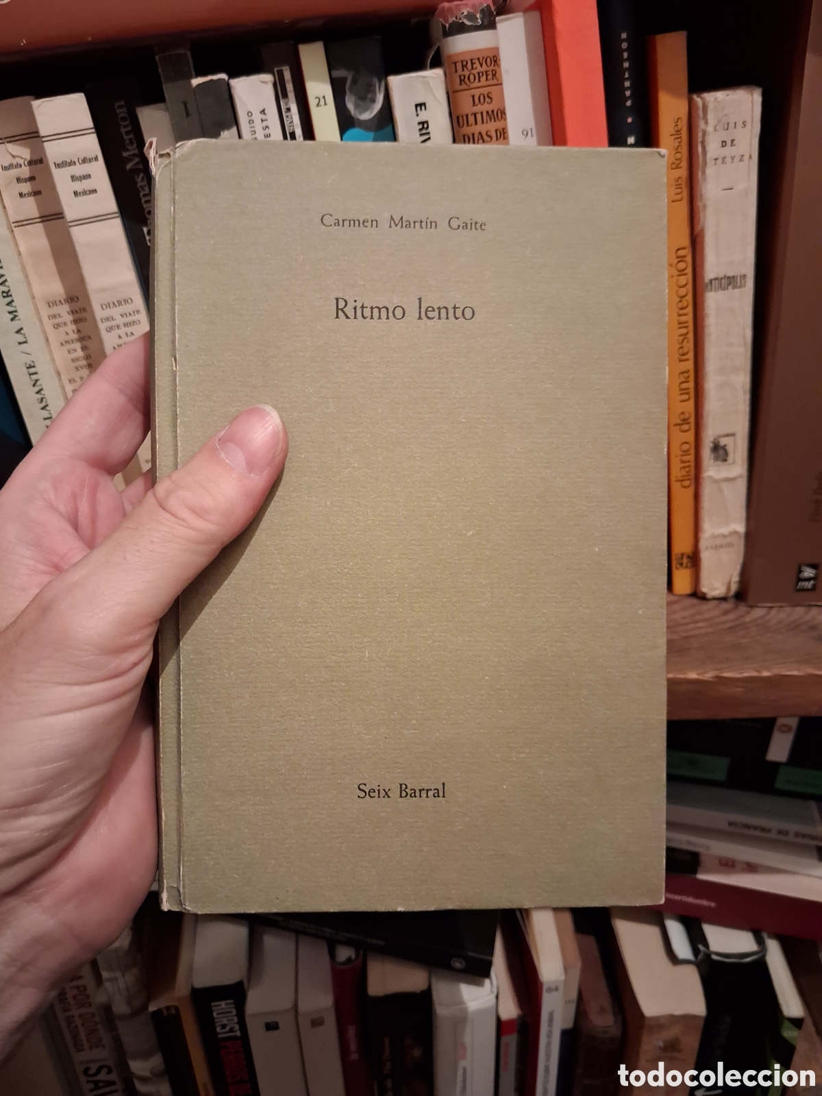 Libros de segunda mano: Ritmo lento, Carmen Mart&iacute;n Gaite - Foto 1