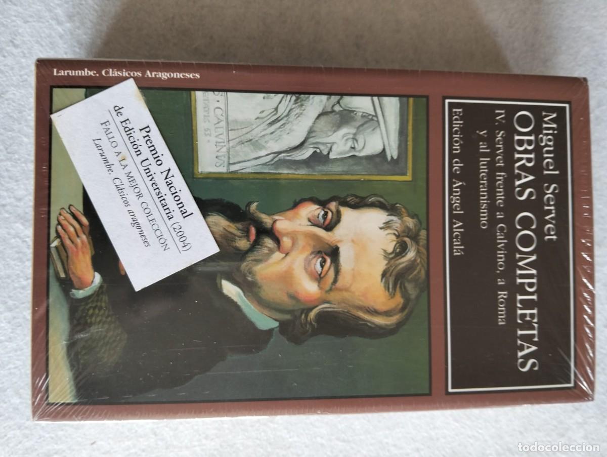 Libros de segunda mano: Servet frente a Calvino, a Roma y al luteranismo. Miguel Servet. Obras completas. Tomo VI.