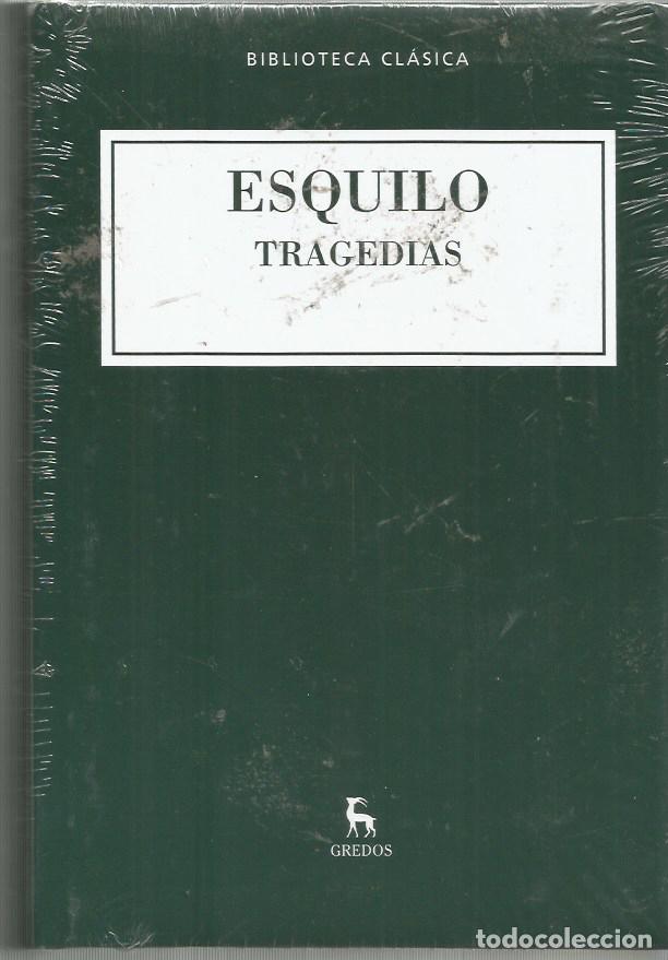 Libros de segunda mano: TRAGEDIAS - ESQUILO EDITORIAL GREDOS PRECINTADO