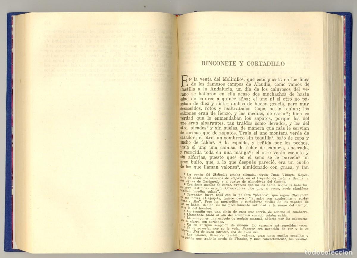 Libros de segunda mano: NOVELAS EJEMPLARES. MIGUEL DE CERVANTES. 1945. EXCELENTE - Foto 5