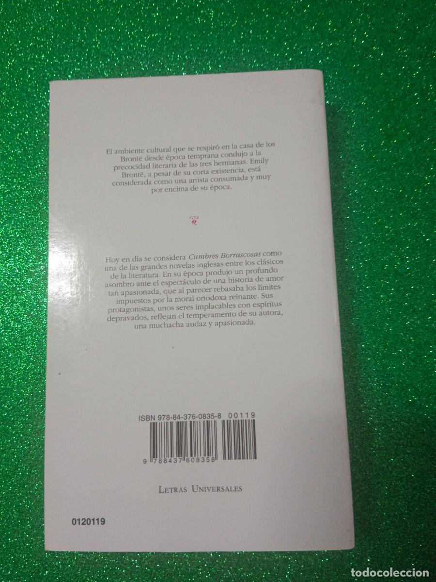 Libros de segunda mano: CUMBRES BORRASCOSAS EMILY BRONTE - Foto 3