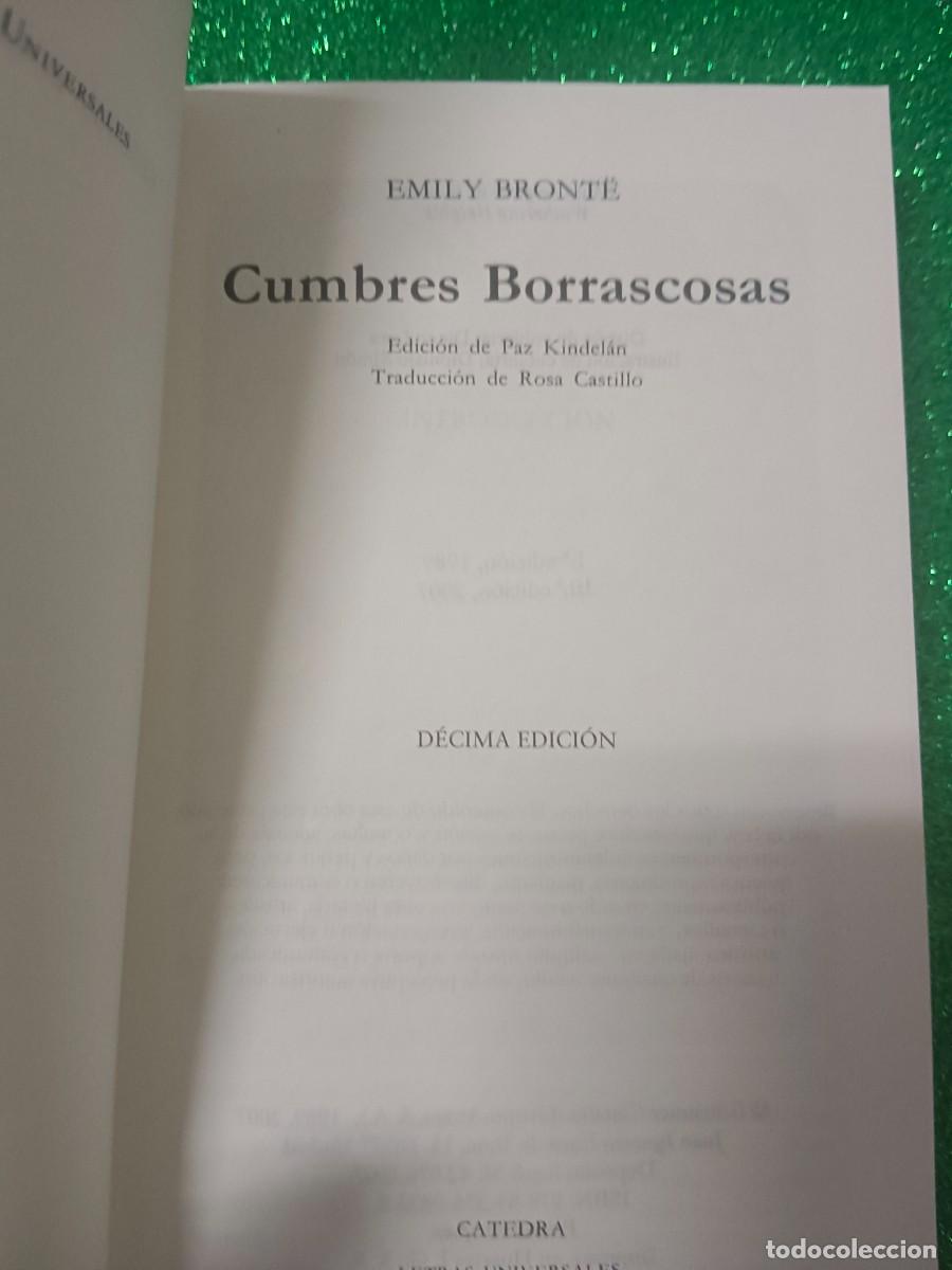 Libros de segunda mano: CUMBRES BORRASCOSAS EMILY BRONTE - Foto 5