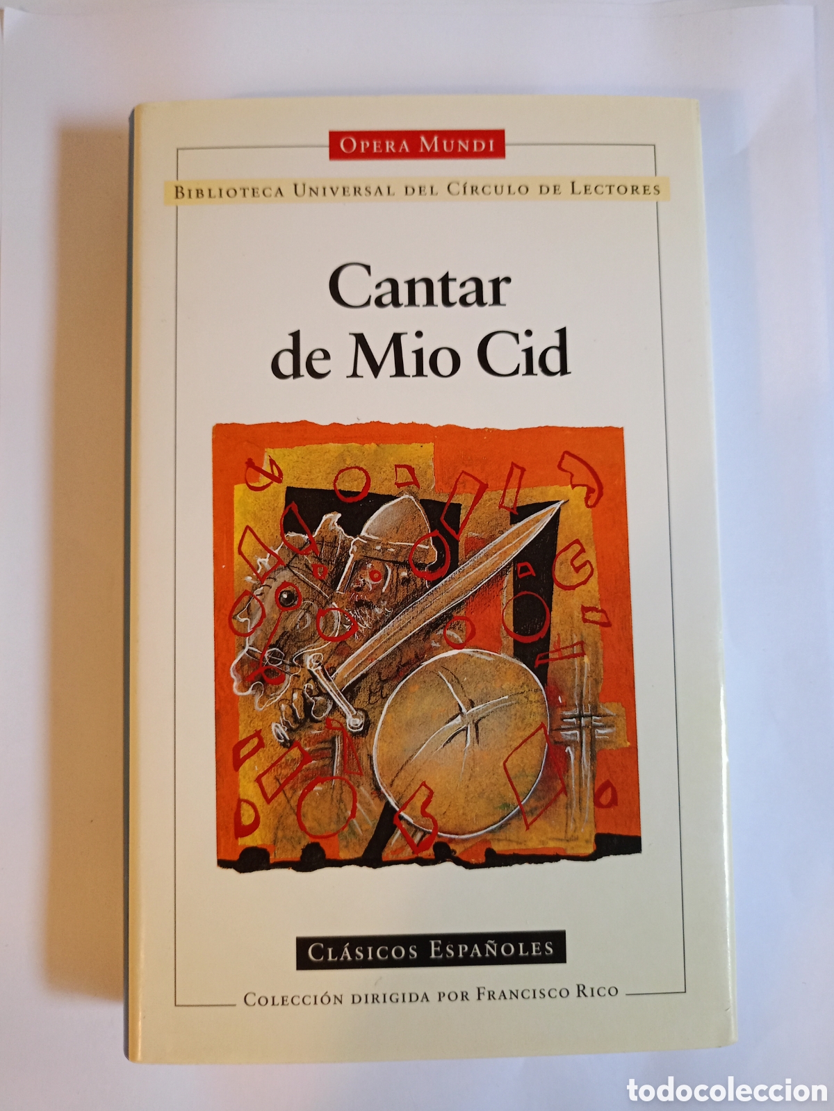Libros de segunda mano: CANTAR DEL MIO CID, Clasicos espa&ntilde;oles, Opera Mundi