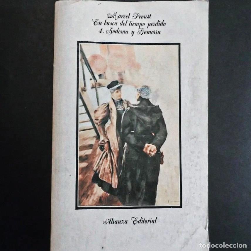 Livros em segunda m&atilde;o: EN BUSCA DEL TIEMPO PERDIDO. 4. SODOMA Y GOMORRA. MARCEL PROUST. ALIANZA EDITORIAL 1981