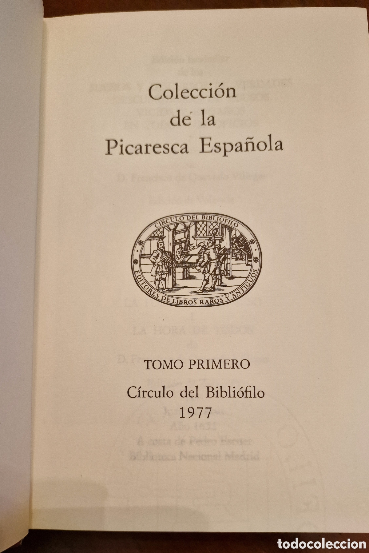 Libros de segunda mano: Picaresca Espa&ntilde;ola. 4 tomos (completo). C&iacute;rculo del bibli&oacute;filo. - Foto 4