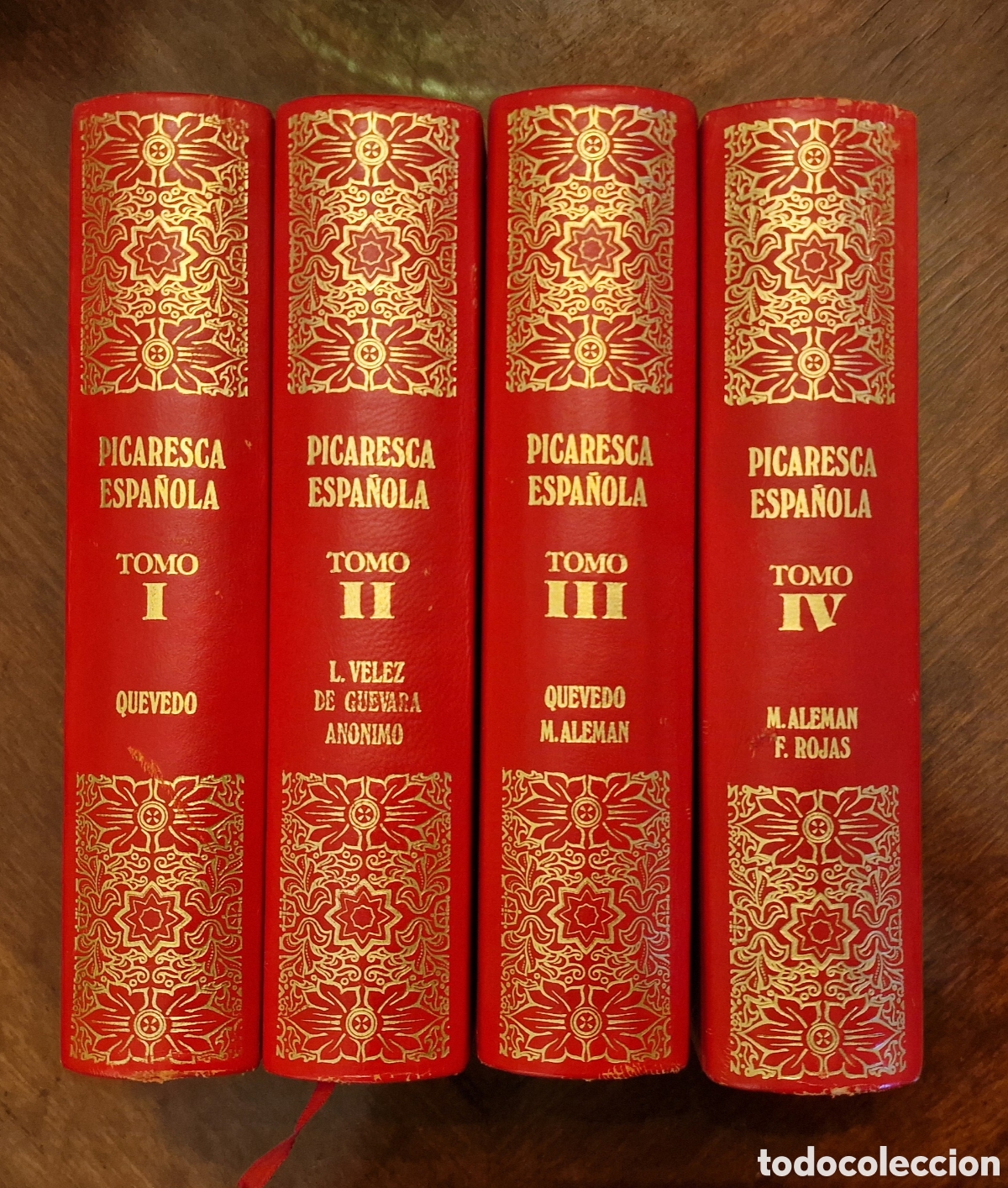 Libri di seconda mano: Picaresca Espa&ntilde;ola. 4 tomos (completo). C&iacute;rculo del bibli&oacute;filo.