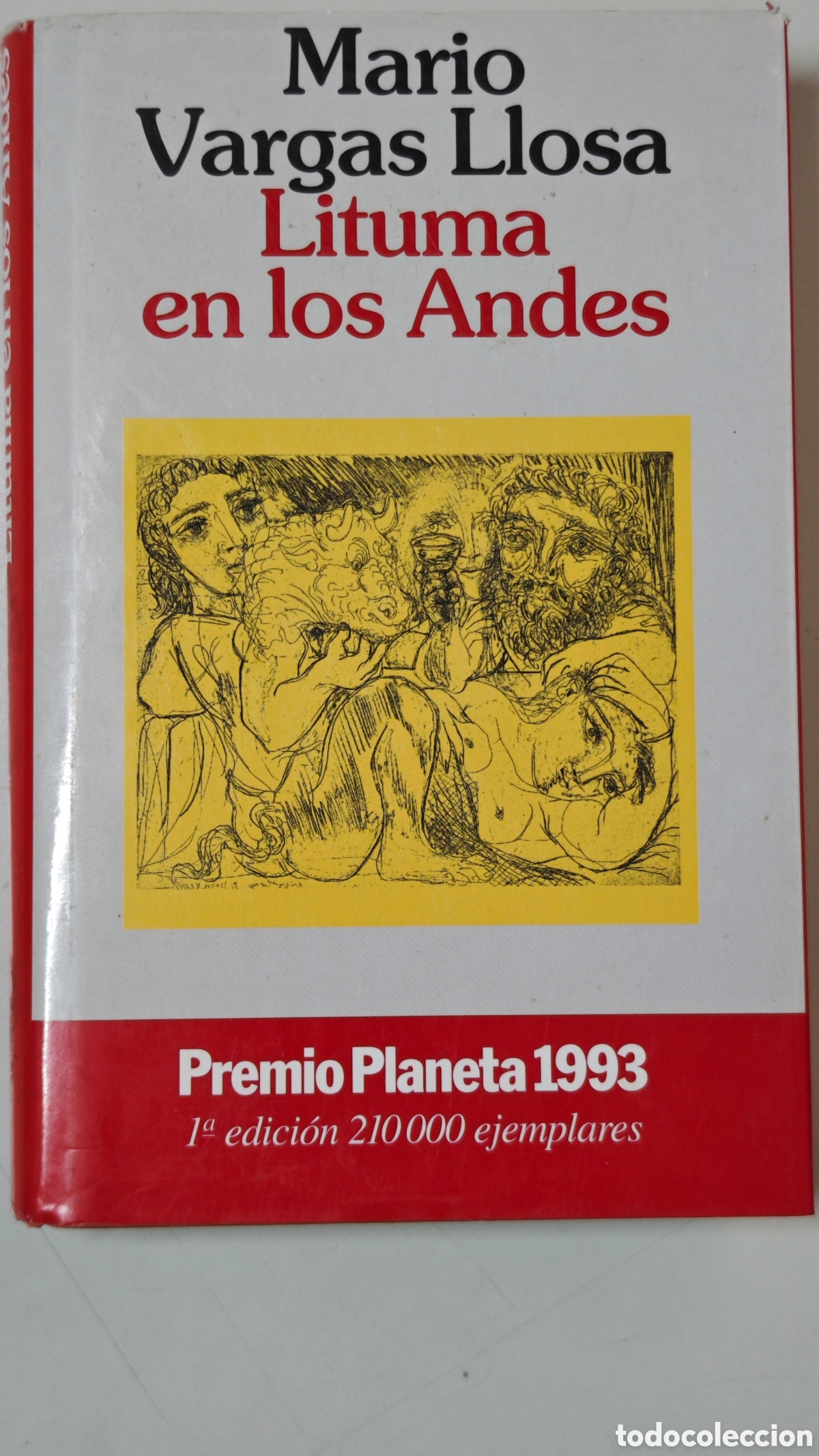 Libri di seconda mano: Lituma en los Andes - Mario Vargas Llosa - 1&ordf; Edici&oacute;n 1993 - Premio Planeta