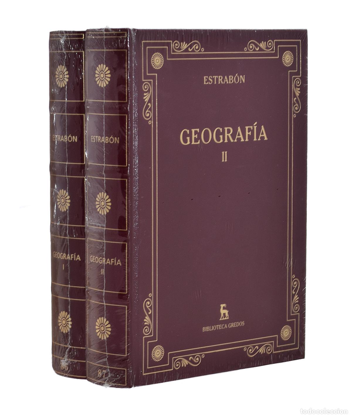 Libros de segunda mano: GEOGRAF&Iacute;A, I-II. LIBROS I-VII (EDICI&Oacute;N COMPETA EN 2 TOMOS) - ESTRAB&Oacute;N