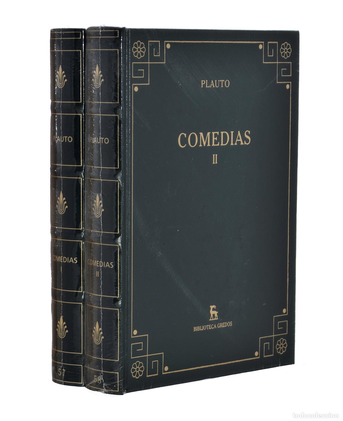 Libros de segunda mano: COMEDIAS, I-II (EDICI&Oacute;N COMPLETA EN 2 TOMOS) - PLAUTO - Foto 1
