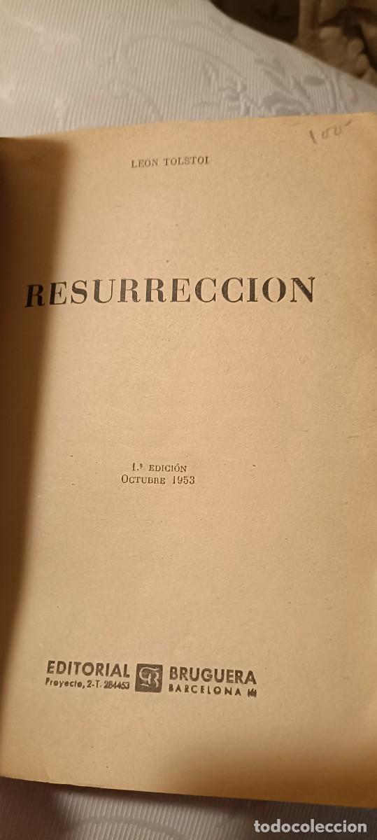 Libros de segunda mano: Resurrecci&oacute;n.Leon Tolstoi - Foto 3