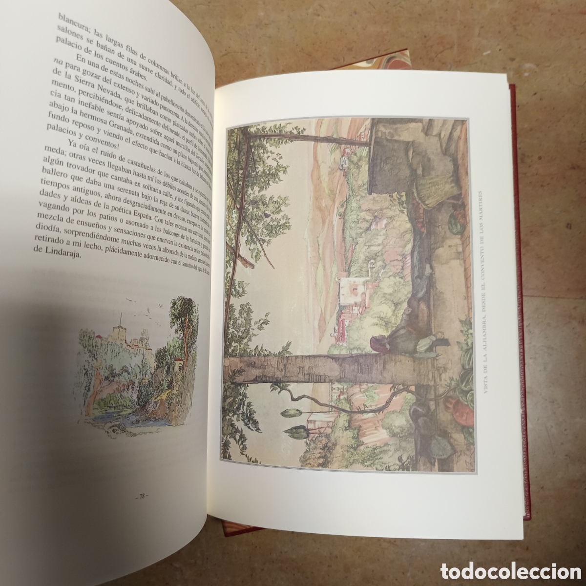Libros de segunda mano: CUENTOS DE LA ALHAMBRA, WASHINGTON IRVING, MADRID 1998. BBVA PRIVANZA - Foto 2