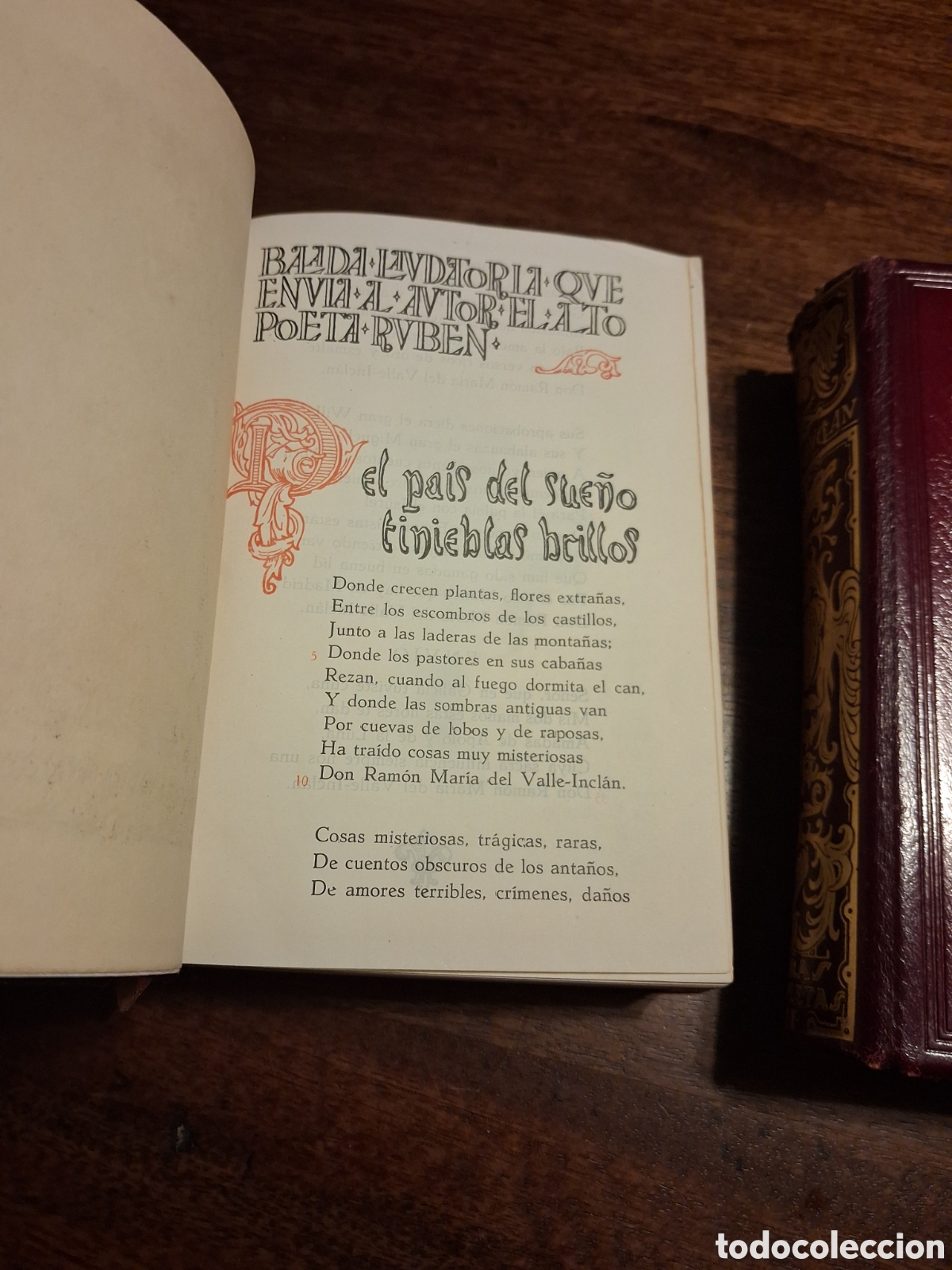 Libros de segunda mano: Obras completas, Ram&oacute;n del Valle-Incl&aacute;n (dos tomos) - Foto 4