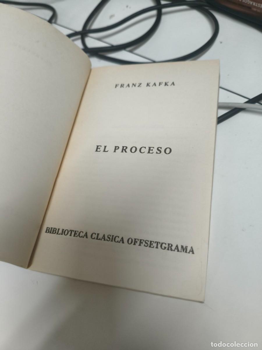 Libros de segunda mano: El proceso Kafka Biblioteca Clasica Offsetgrama. Argentina. - Foto 2