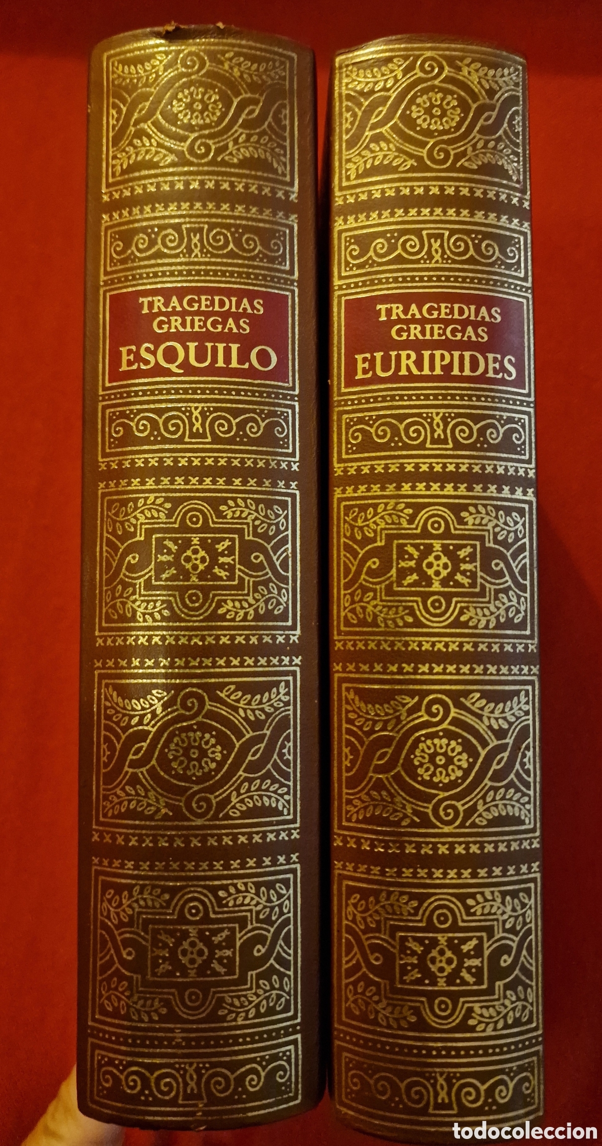 Libros de segunda mano: Tragedias griegas de Esquilo y Euripides. C&iacute;rculo del Bibli&oacute;filo - Foto 2