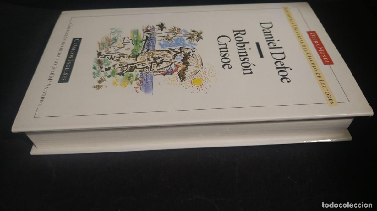 Libros de segunda mano: ROBINSON CRUSOE -DANIEL DEFOE (OPERA MUNDI) - Foto 3