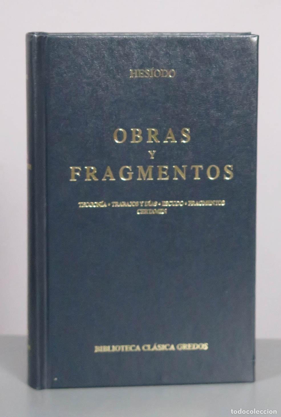 Libros de segunda mano: Obras y Fragmentos - Hes&iacute;odo - Editorial Gredos