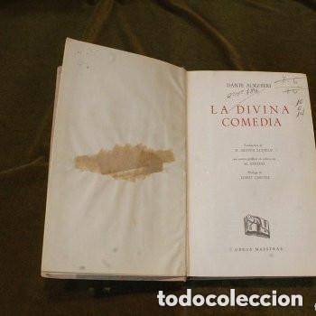 Libros de segunda mano: La divina comedia de Dante. Editorial Iberia,1949. - Foto 2