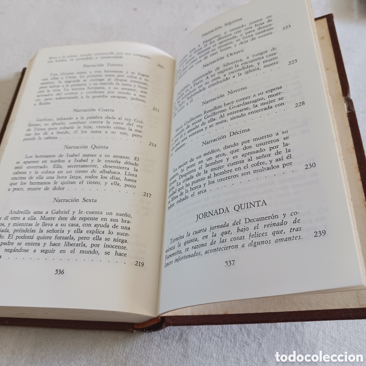 Libros de segunda mano: El Decameron de Giovani Boccaccio - Foto 13