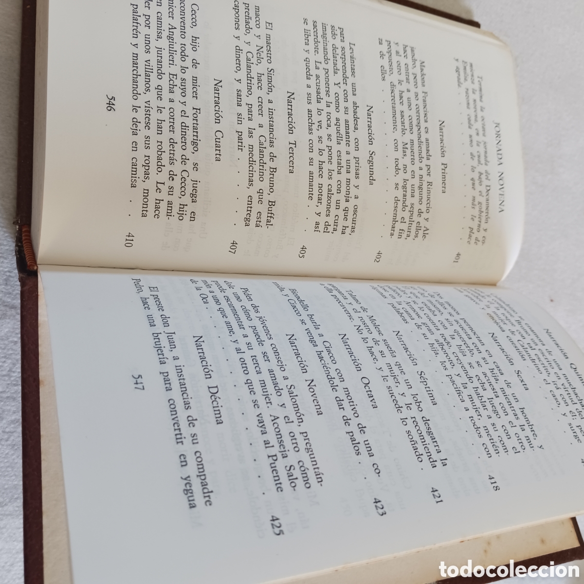 Libros de segunda mano: El Decameron de Giovani Boccaccio - Foto 18