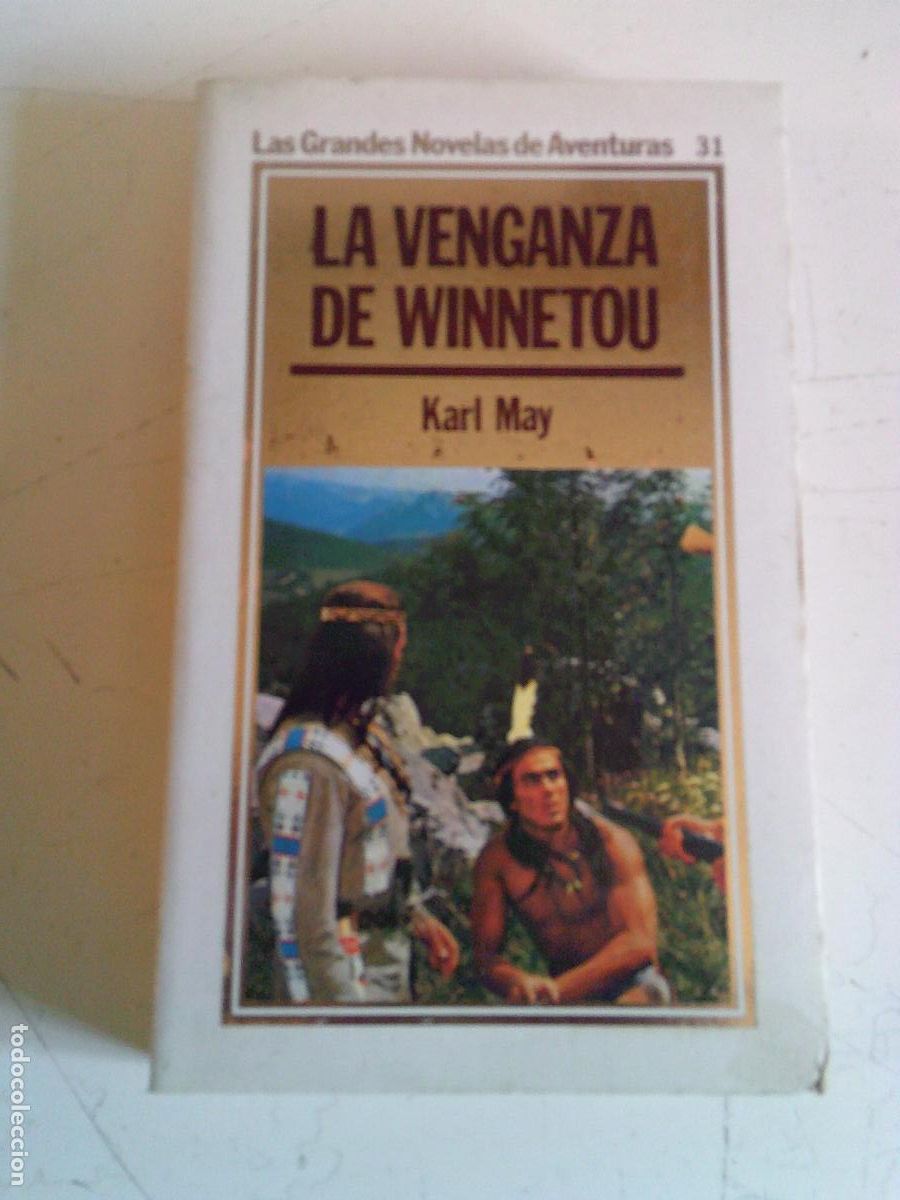 Libros de segunda mano: Las grandes novelas de aventuras Ediciones Orbis La venganza de Winnetou Karl May