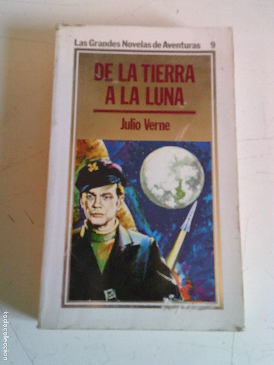 Libros de segunda mano: Las grandes novelas de aventuras Ediciones Orbis Dela tierra a la luna Julio Verne