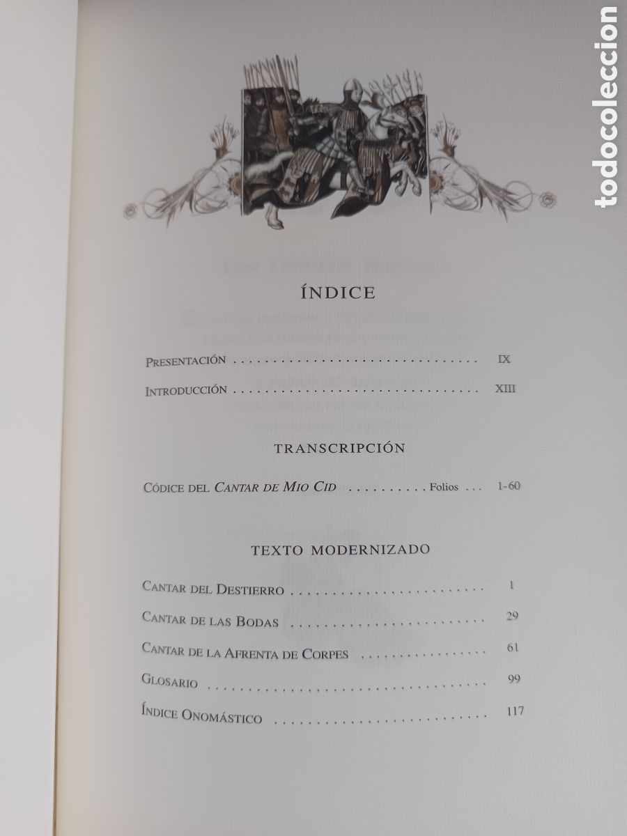 Libros de segunda mano: CANTAR DEL MIO CID. Guillermo Blazquez, Edicion de lujo - Foto 14