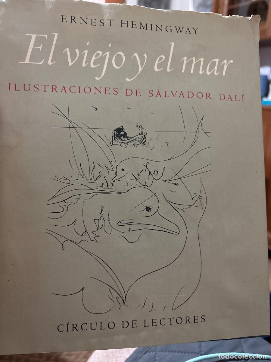 Libros de segunda mano: El Viejo y el Mar ilustrado Dal&iacute;