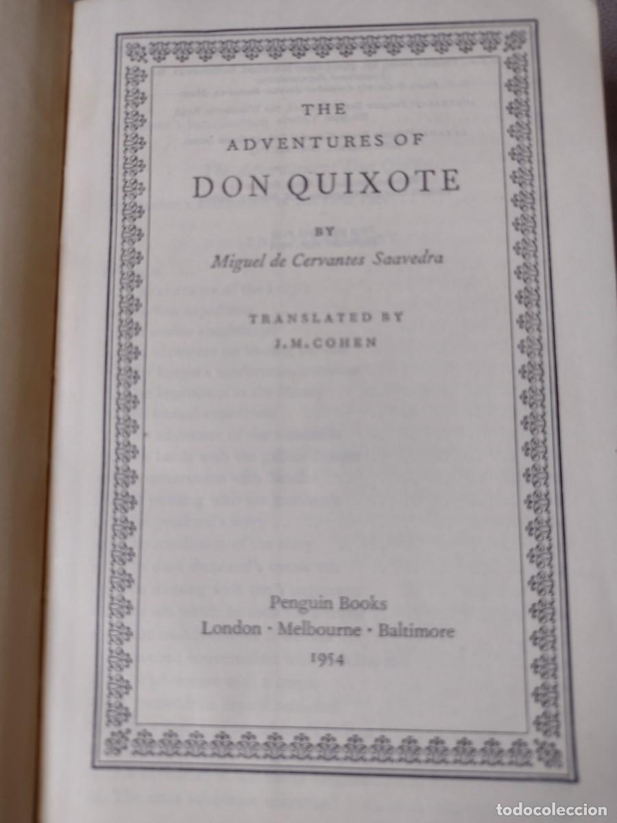 Libros de segunda mano: Edici&oacute;n del &rdquo;Quijote&rdquo; en ingl&eacute;s - Foto 2