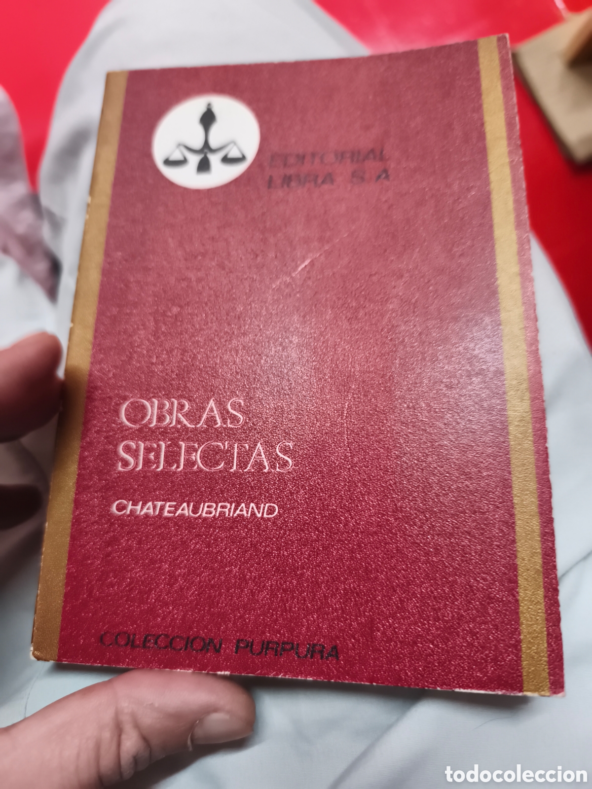 Libros de segunda mano: OBRAS SELECTAS - CHATEAUBRIAND - Foto 1