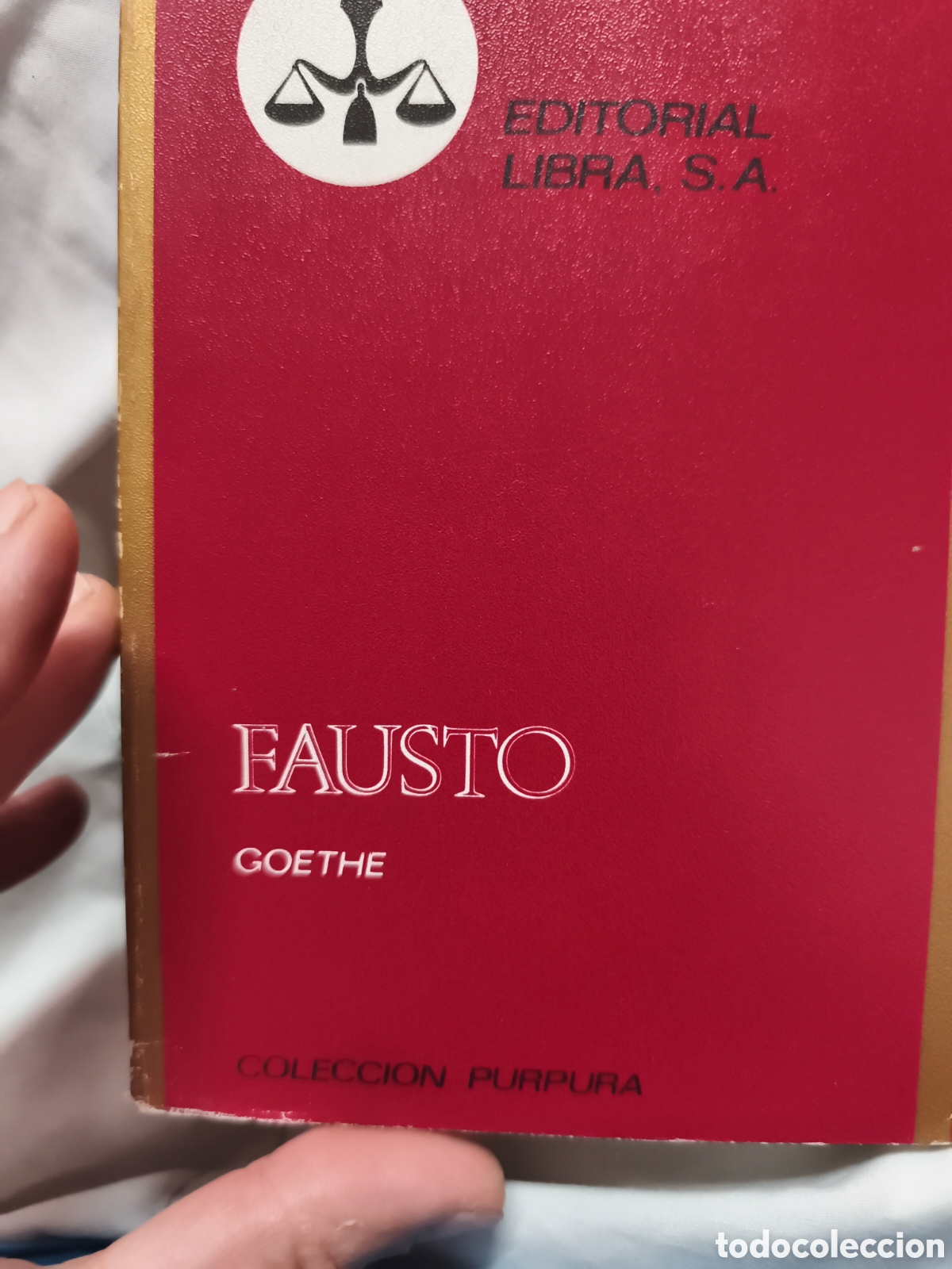 Libros de segunda mano: Fausto Johann Wolfang Goethe - Foto 1