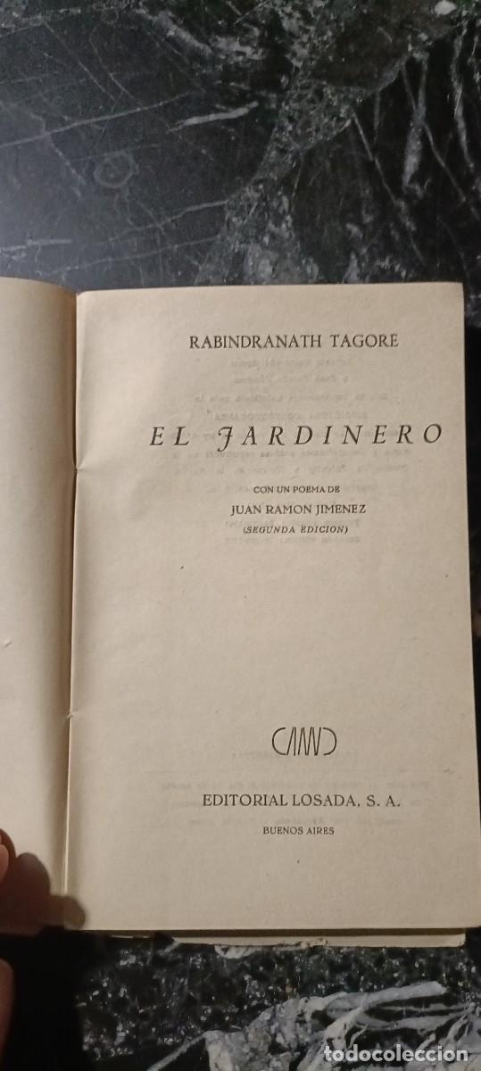 Libros de segunda mano: El jardinero.Tagore. - Foto 2