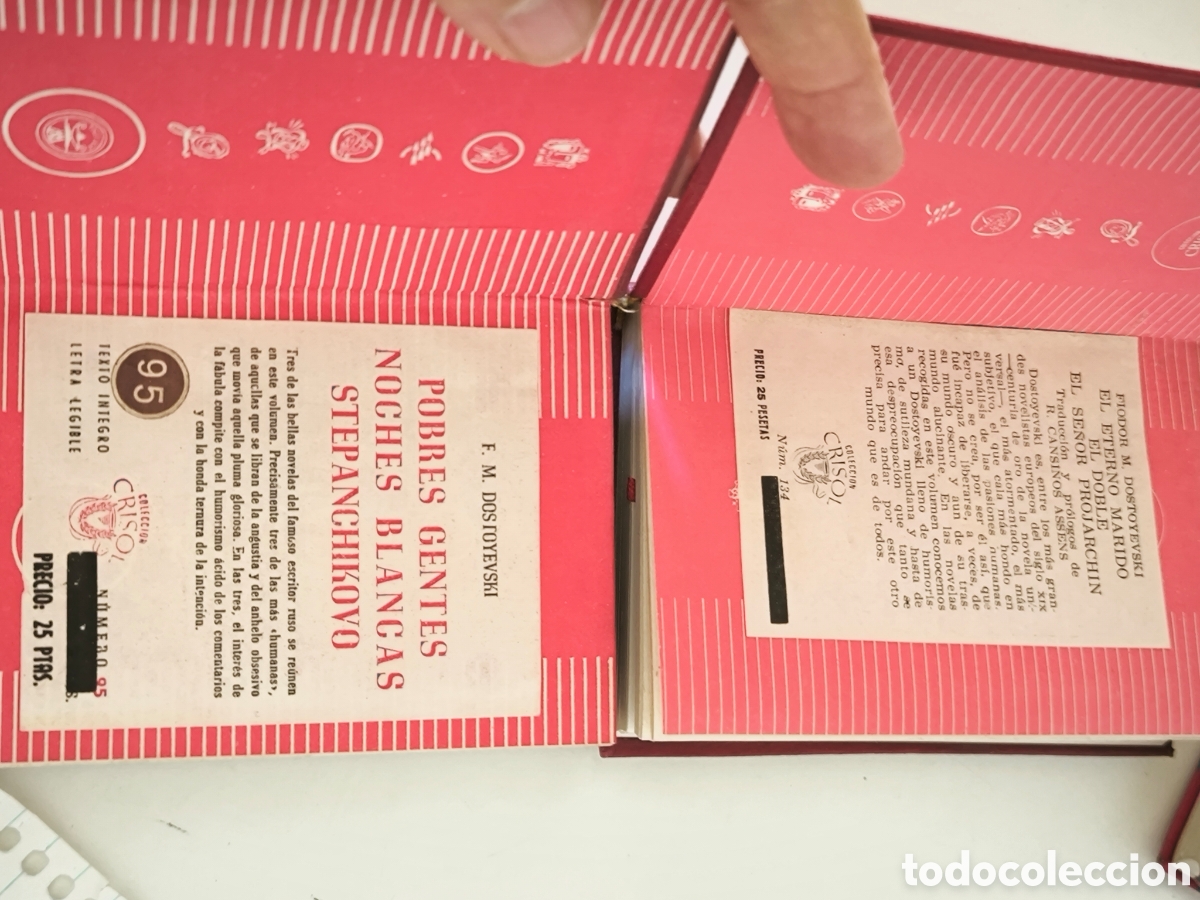 Libros de segunda mano: Dostoyevski. .Crisoles 45,95 y 134, 1&ordf; edici&oacute;n 1946 - Foto 3