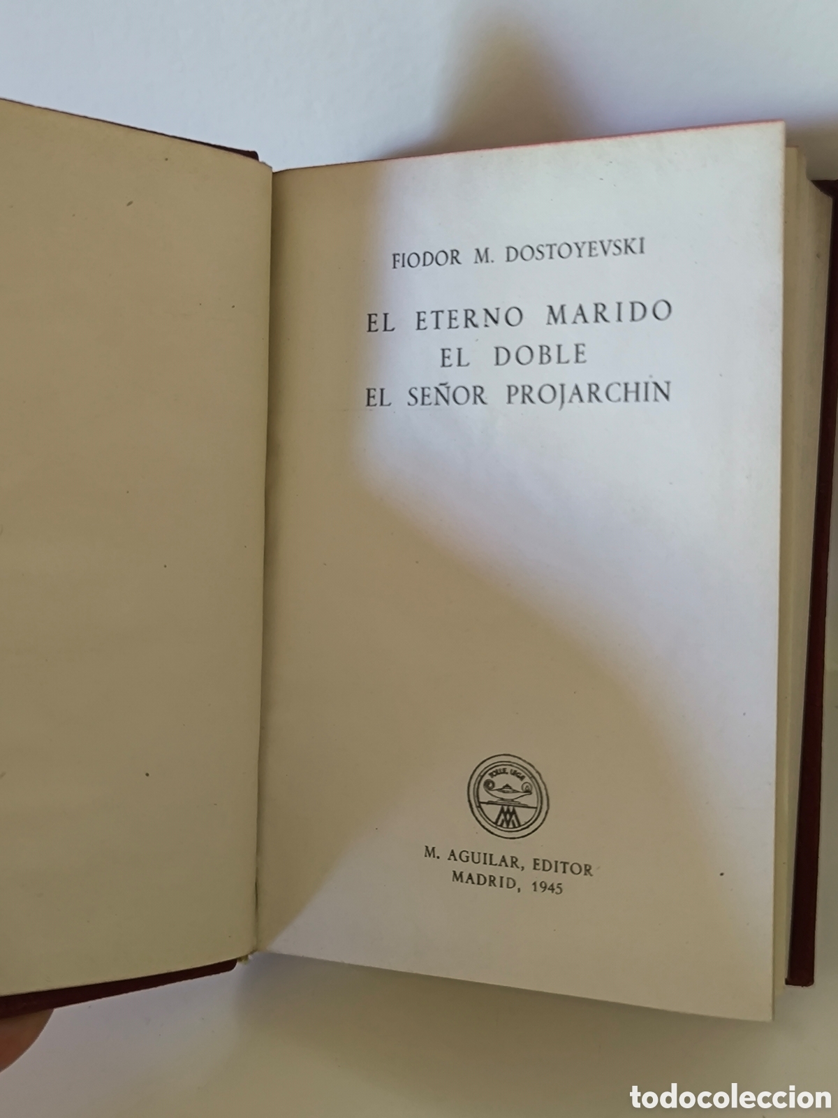 Libros de segunda mano: Dostoyevski. .Crisoles 45,95 y 134, 1&ordf; edici&oacute;n 1946 - Foto 7