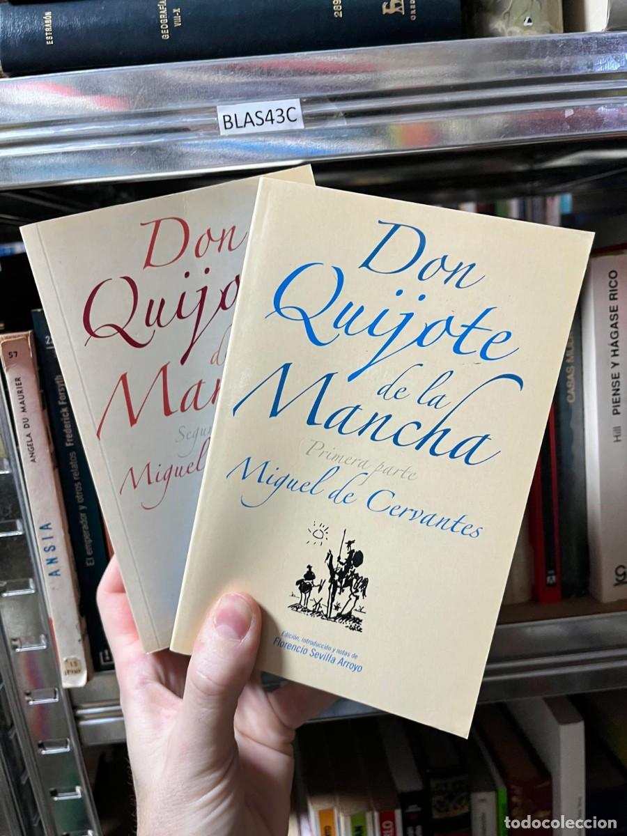 Libros de segunda mano: BLAS43C &ndash; Don Quijote de la Mancha. Primera y Segunda parte (2 vols.) &ndash; Miguel de Cervantes &ndash; Edici&oacute;
