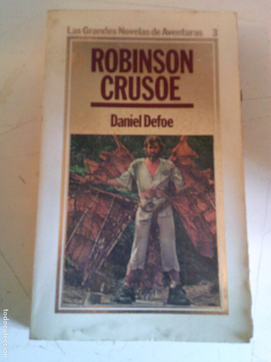 Libros de segunda mano: Las grandes novelas de aventuras Orbis Robins&oacute;n Crusoe Daniel Defoe