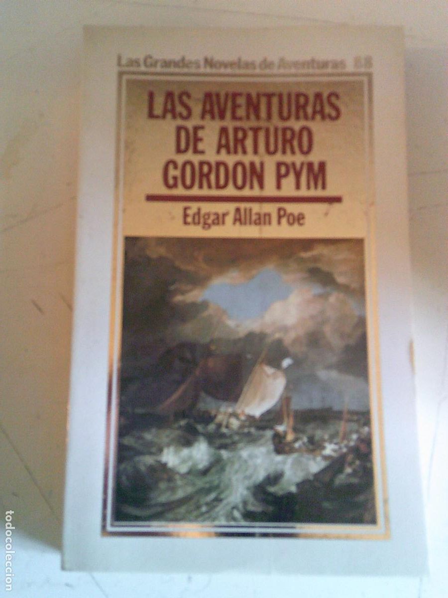 Libros de segunda mano: Las grandes novelas de aventuras Orbis Las aventuras de arturo Gord&oacute;n Pym Edgar Allan Poe