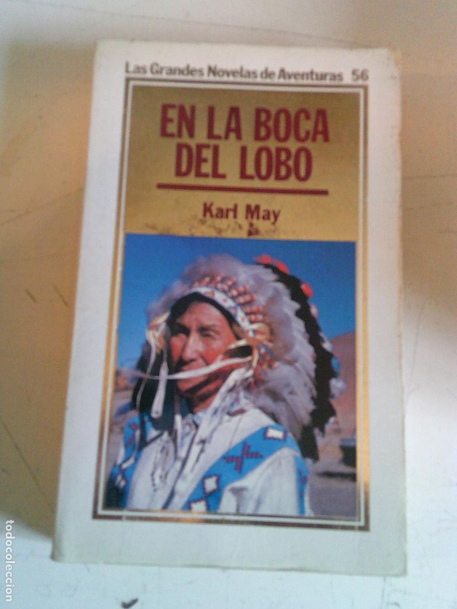 Libros de segunda mano: Las grandes novelas de aventuras Orbis En la boca del lobo Karl May
