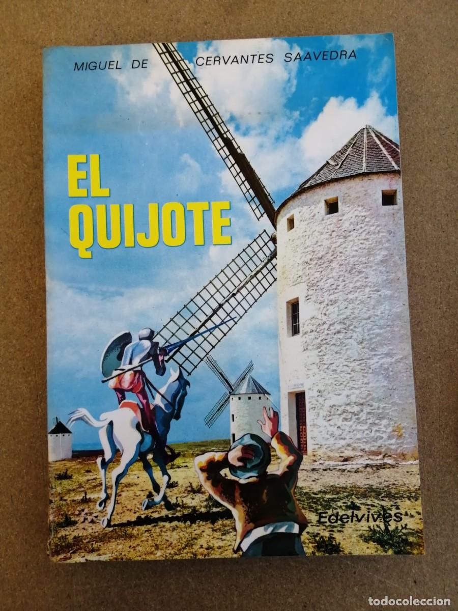 Libros de segunda mano: EL QUIJOTE (CERVANTES) EDELVIVES - Foto 1