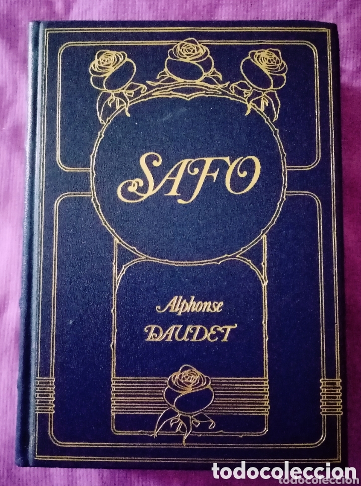 Libros de segunda mano: 1992 Safo. Alphonse Daudet. Grandes genios de la literatura universal. 283 pag. Pastas duras. Club I