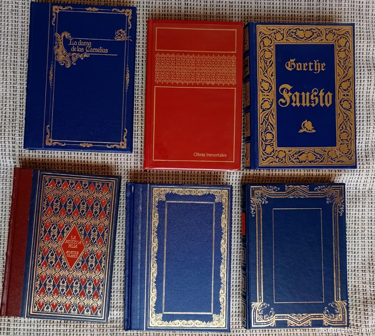 Libros de segunda mano: Lote libros literatura universal: Lord Byron, Goethe, R.L. Stevenson, Dante, A. Dumas, A. France