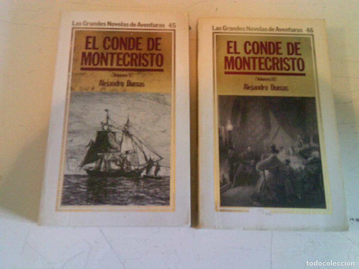 Libros de segunda mano: Las grandes novelas de aventuras Orbis El conde de Montecristo Volumen II y III