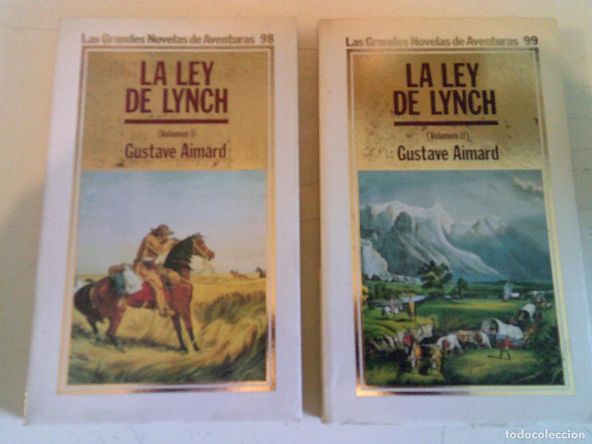 Libros de segunda mano: Las grandes novelas de aventuras Orbis La ley de Lynch Volumen I y II