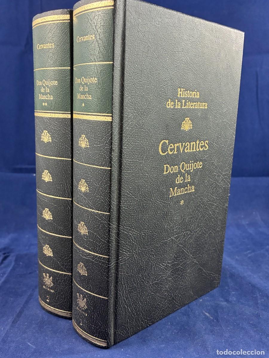 Libros de segunda mano: Don Quijote Miguel de Cervantes 1994 RBA Mart&iacute;n de Riquer 2 tomos tapa dura buen estado