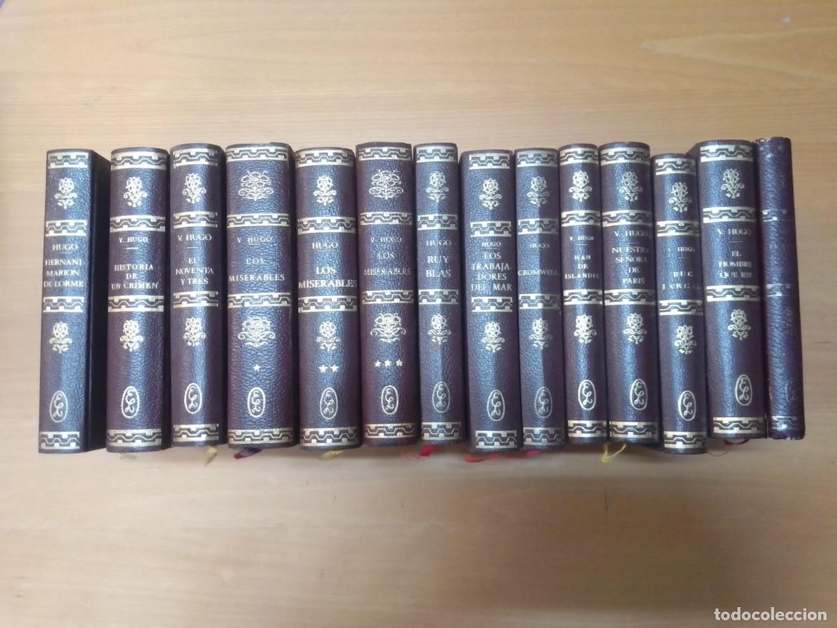 Libros de segunda mano: Obras de Victor Hugo (14 vol&uacute;menes, completa) - Foto 2