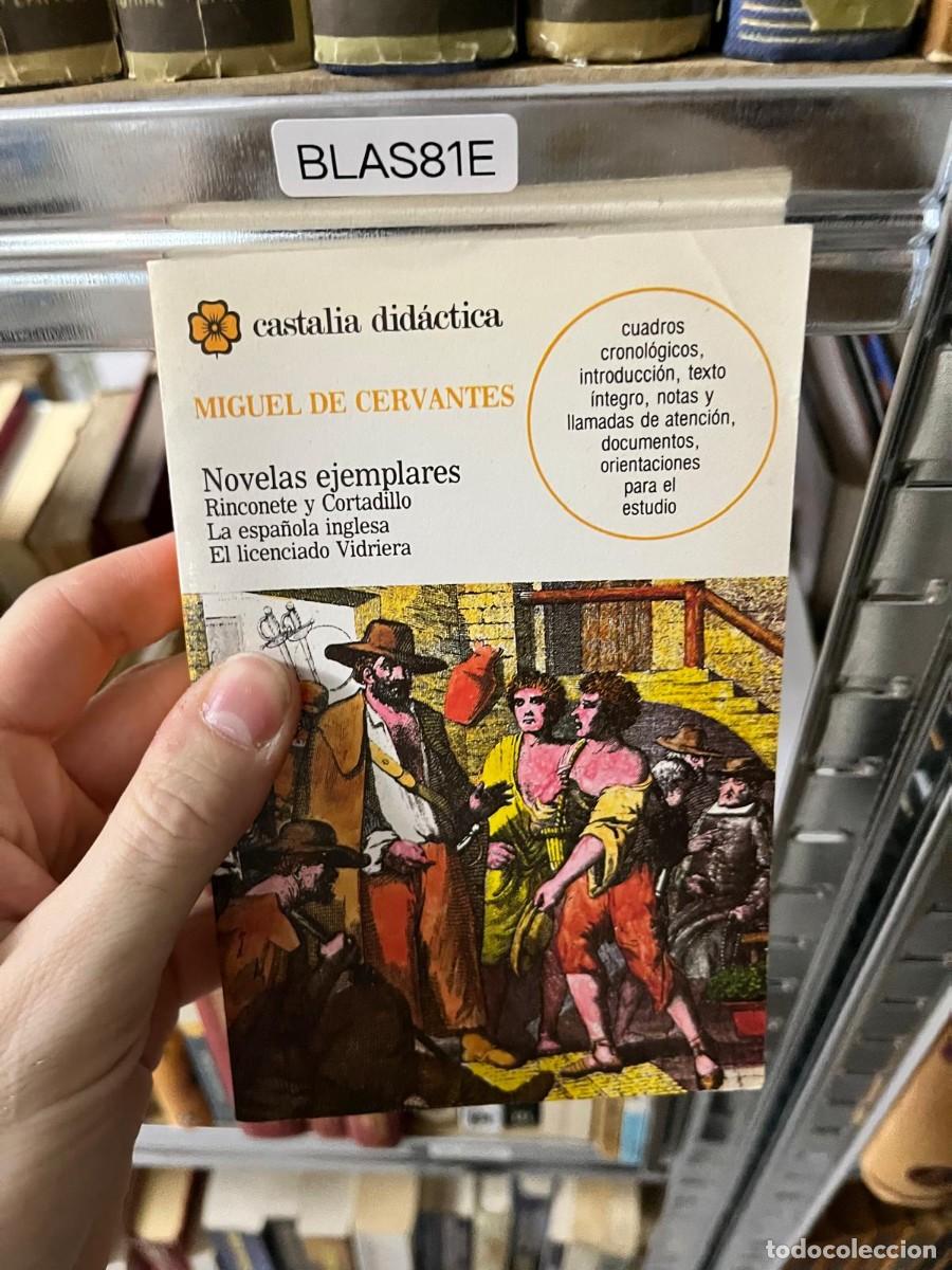Libros de segunda mano: BLAS81E &ndash; Novelas ejemplares (Rinconete y Cortadillo, La espa&ntilde;ola inglesa, El licenciado Vidriera) &ndash;