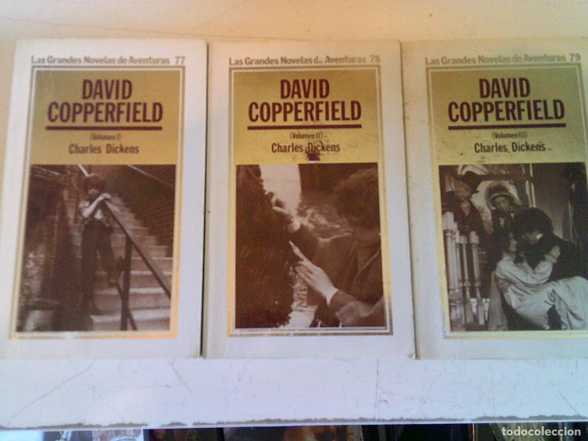 Libros de segunda mano: Las grandes novelas de aventuras Orbis David Corpperfield Dickens Volumen I II, III