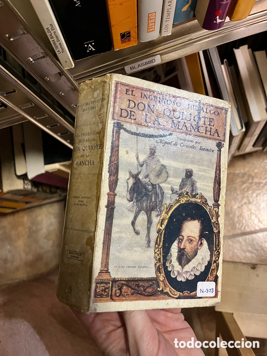 Libros de segunda mano: BLAS88D el ingenioso hidalgo don quijote de la mancha , Miguel de Cervantes - Ram&oacute;n sopena