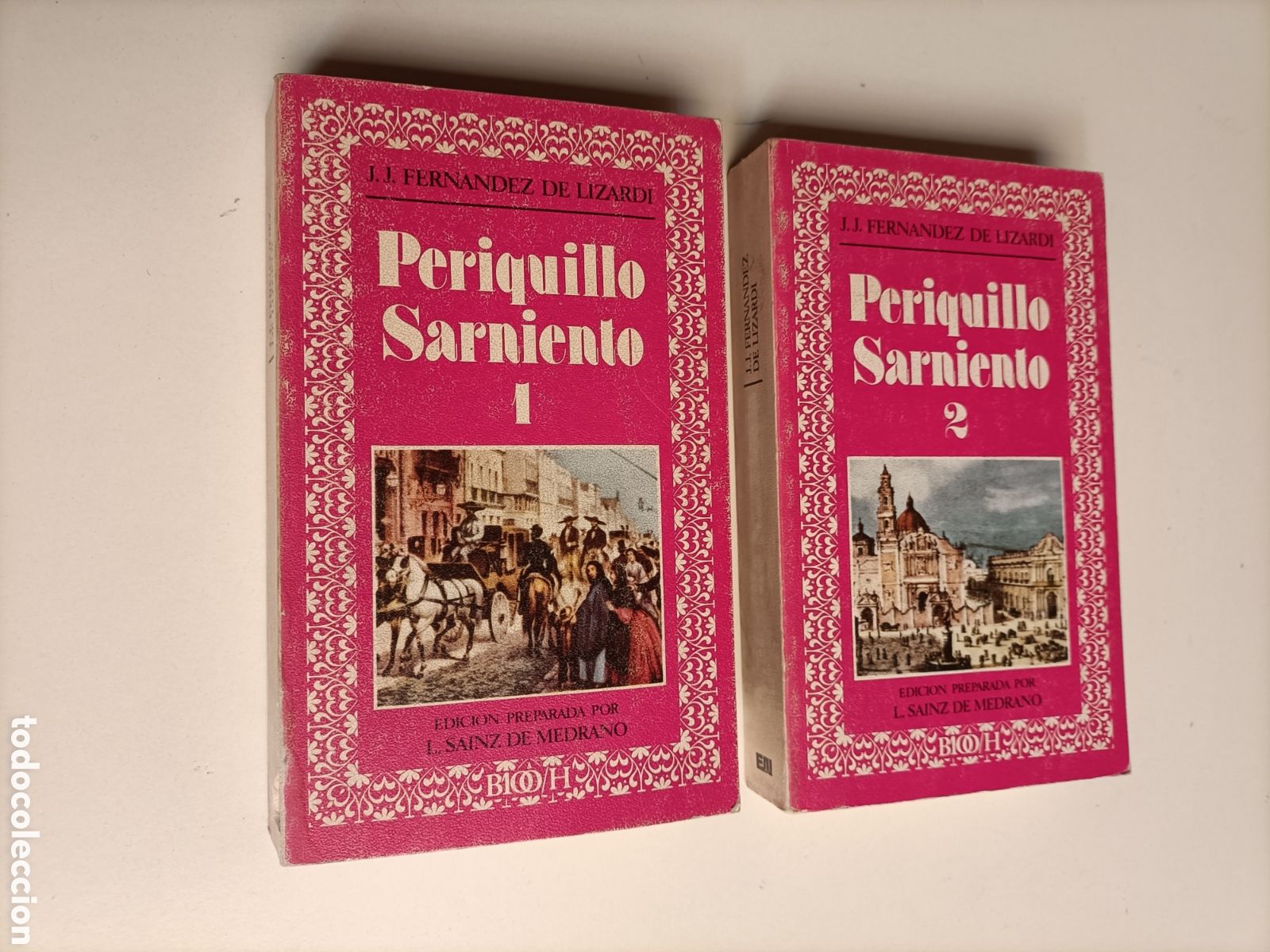Second hand books: Periquillo Sarniento. J. L.Fern&aacute;ndez de Lizardi